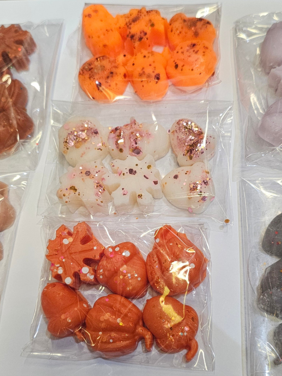 Autumn Themed Pack of 6 Wax Melts