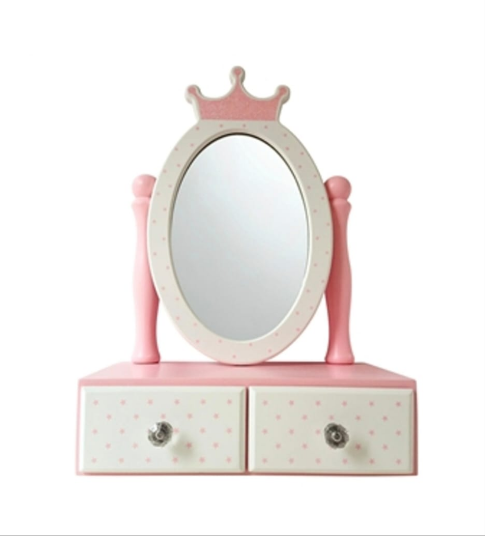 Princess Wooden Dressing Mirror