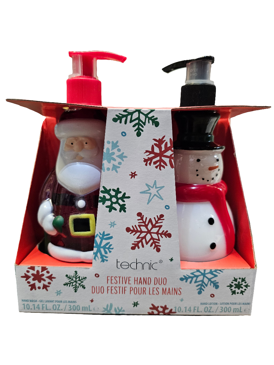 Technic Christmas Novelty Festive Hand Duo Set in Vanilla Frosting Fragrance