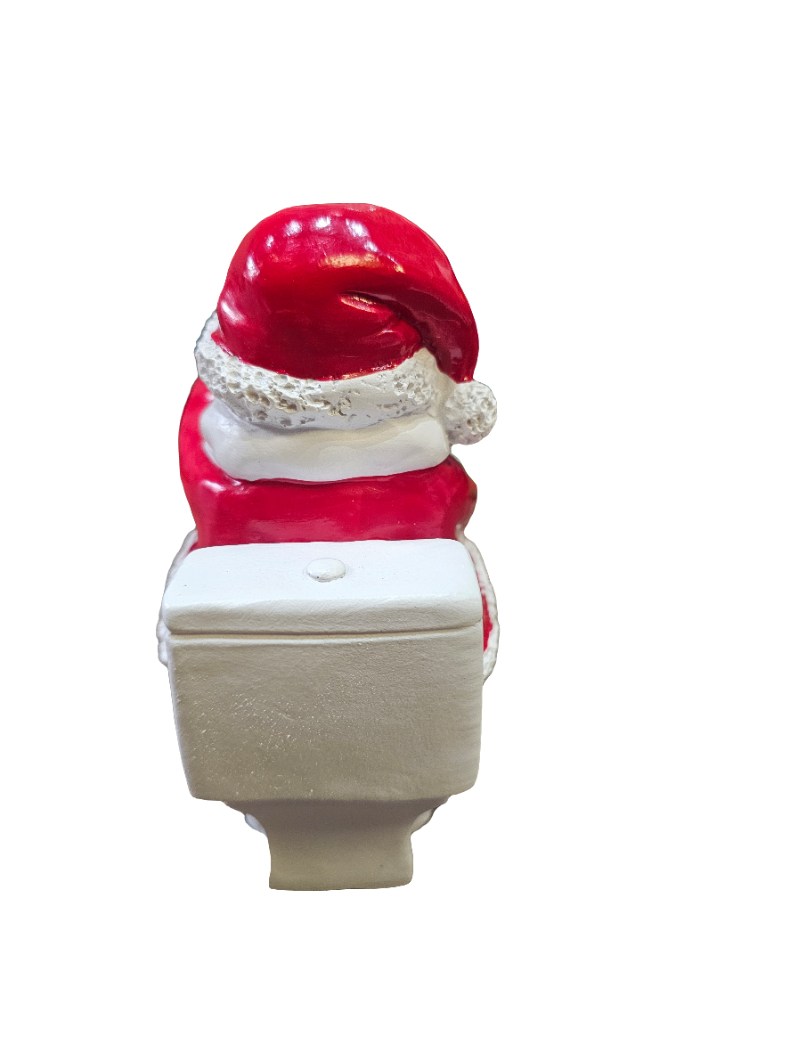 Father Christmas on Loo statue