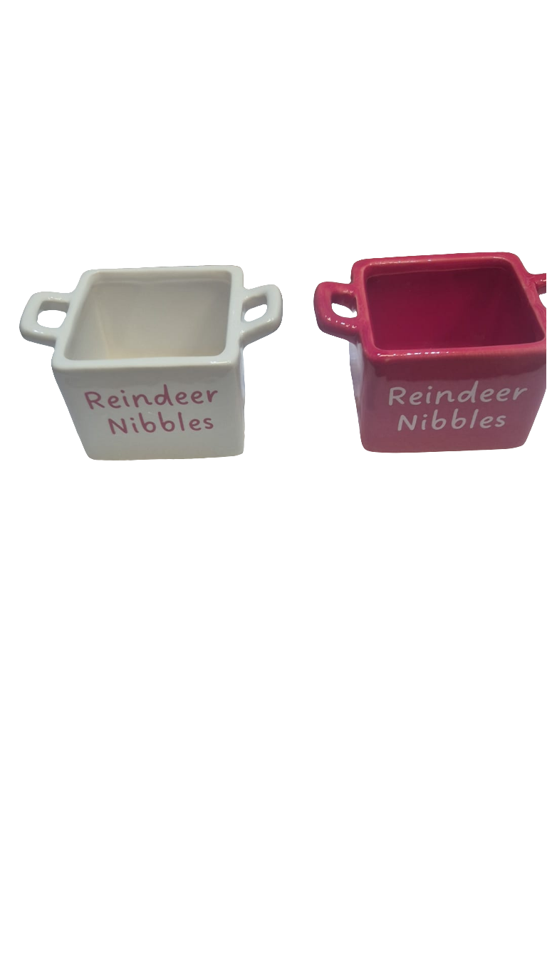 Festive Ceramic Snack Bowls