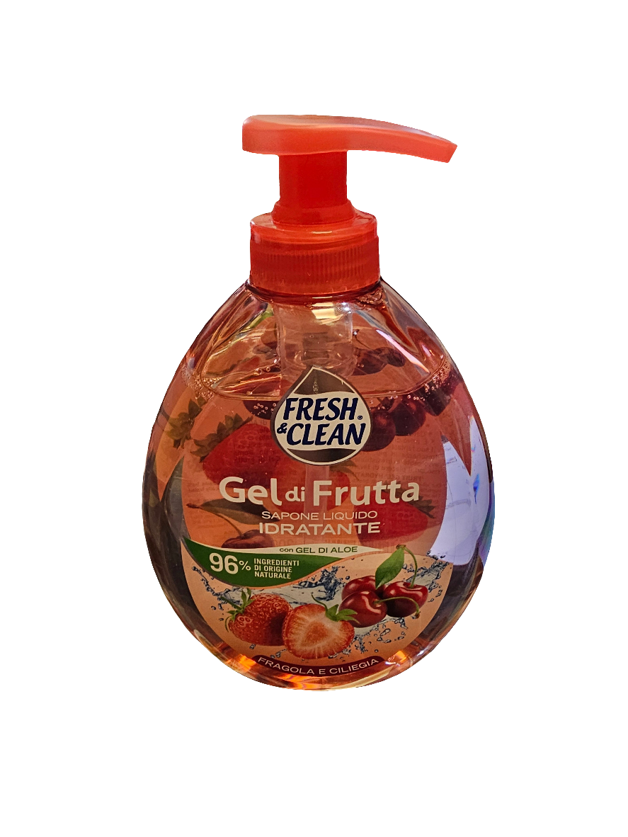 Fresh & Clean Strawberry Cherry Liquid Soap 300ml