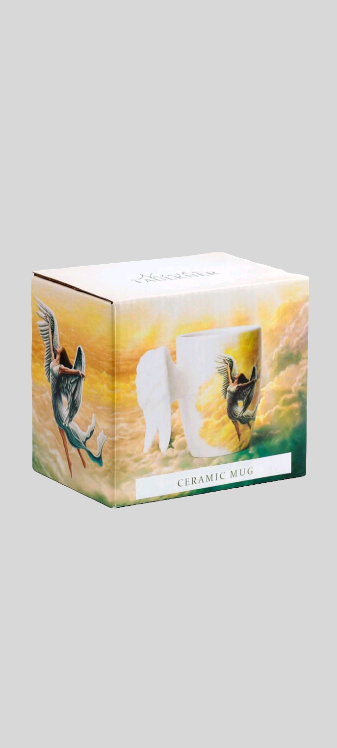 Angel wings cup.