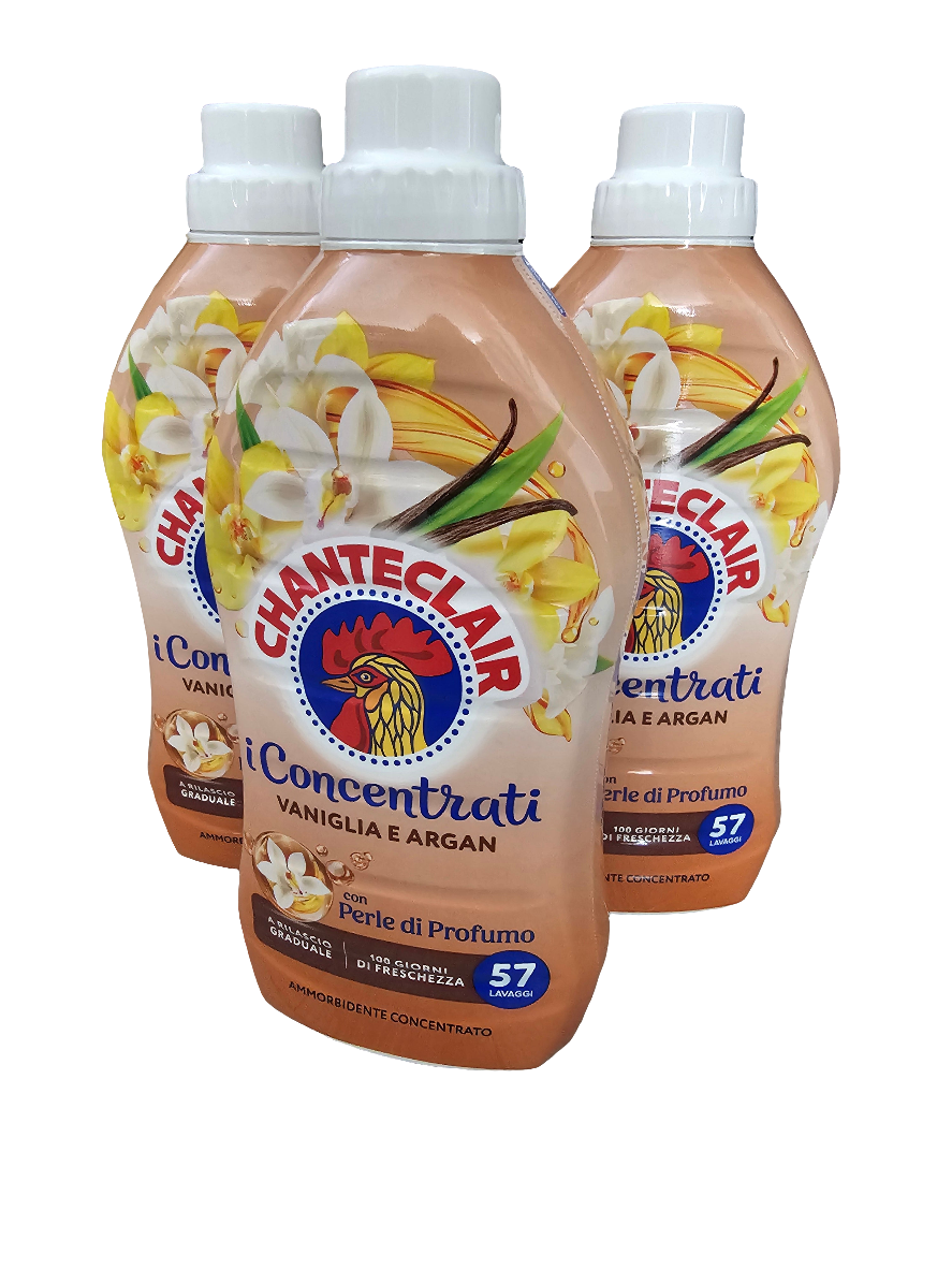 Chanteclair Concentrated Fabric Softener with Vanilla and Argan scent 1140ml