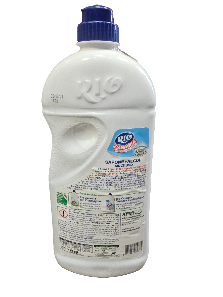 Rio Casamia Multi-purpose Cleaner with Antibacterial Agent in White Musk scent 1250ml