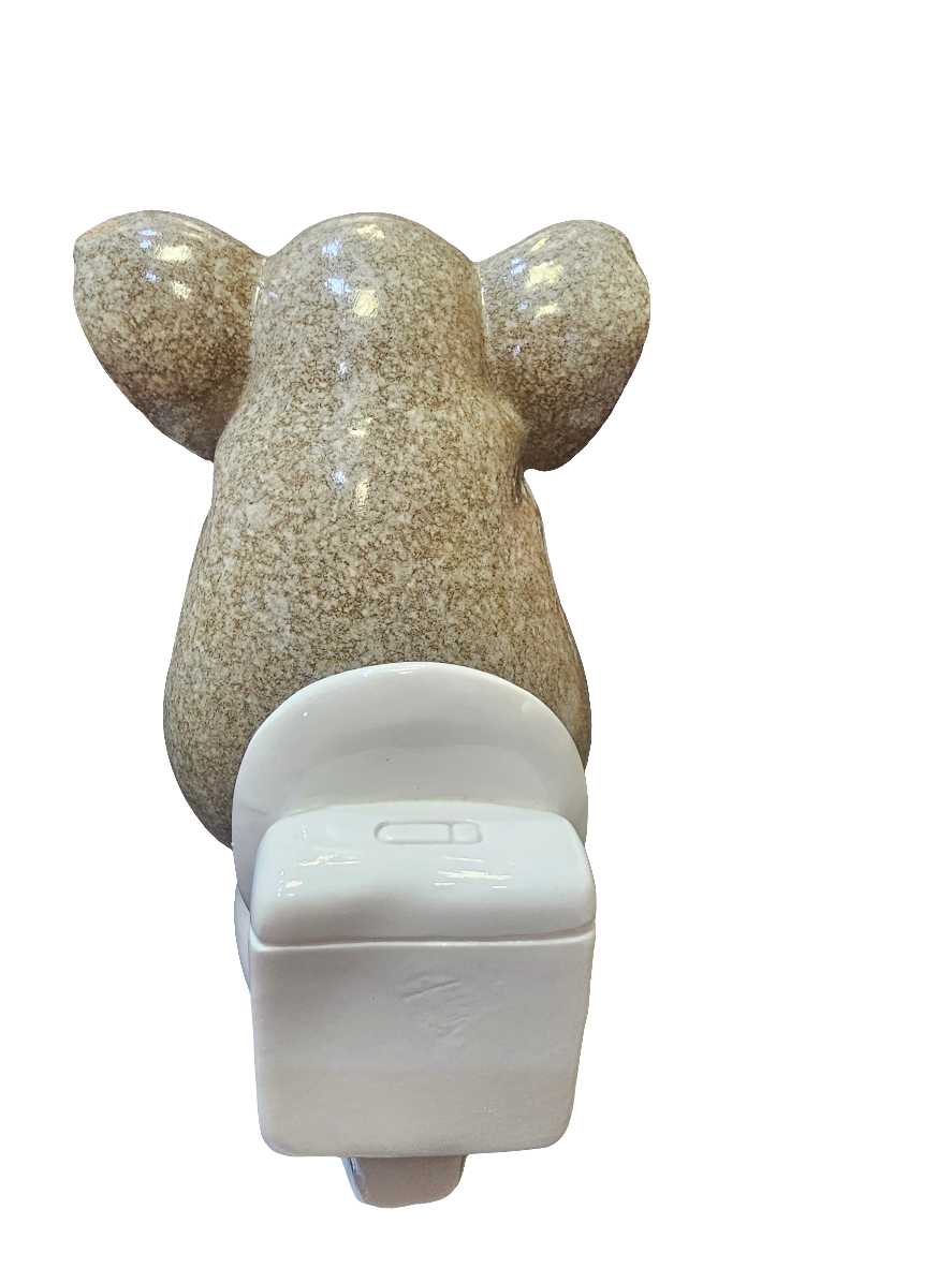 Take a Seat Elephant on the loo Statue