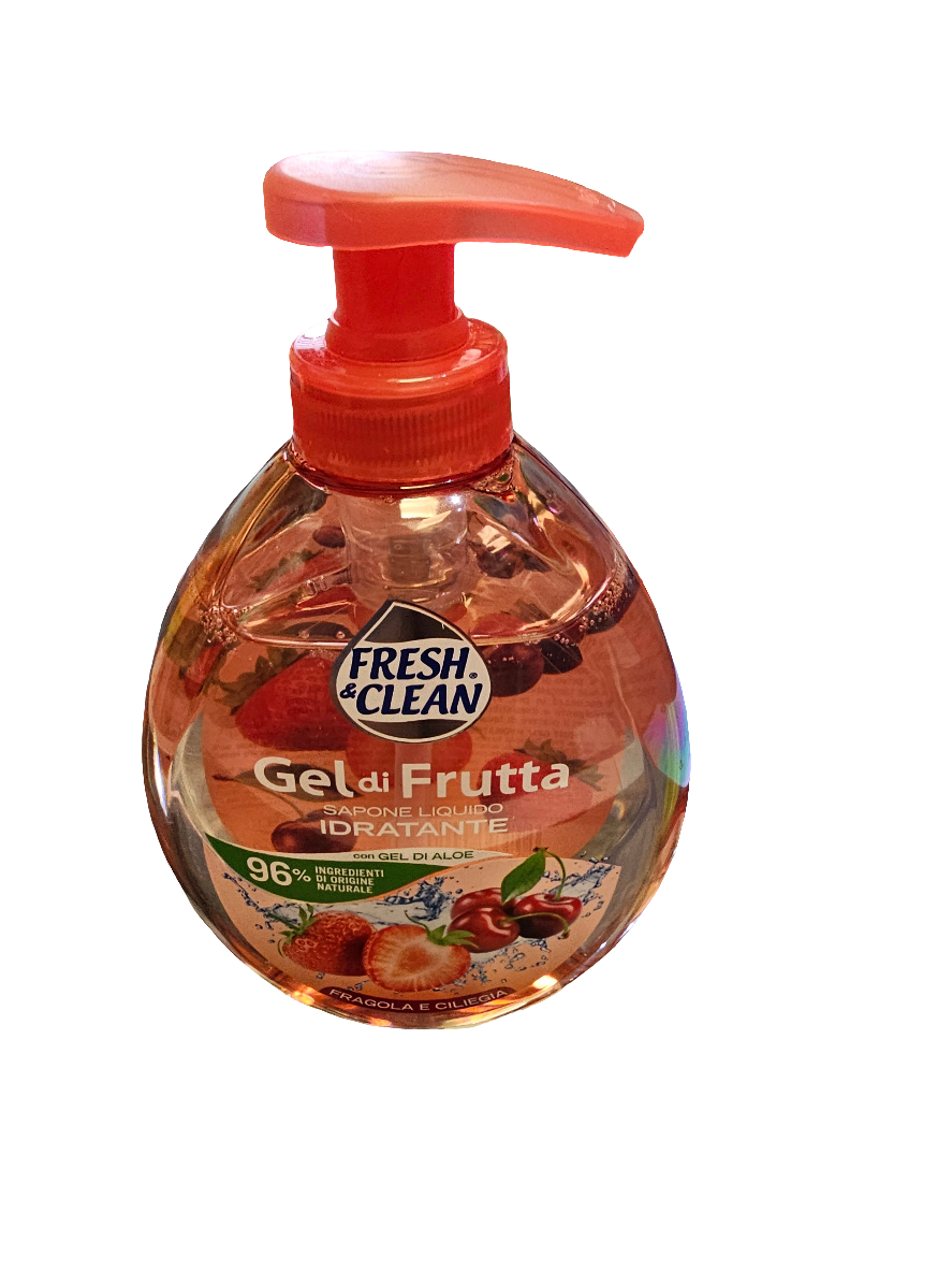 Fresh & Clean Strawberry Cherry Liquid Soap 300ml