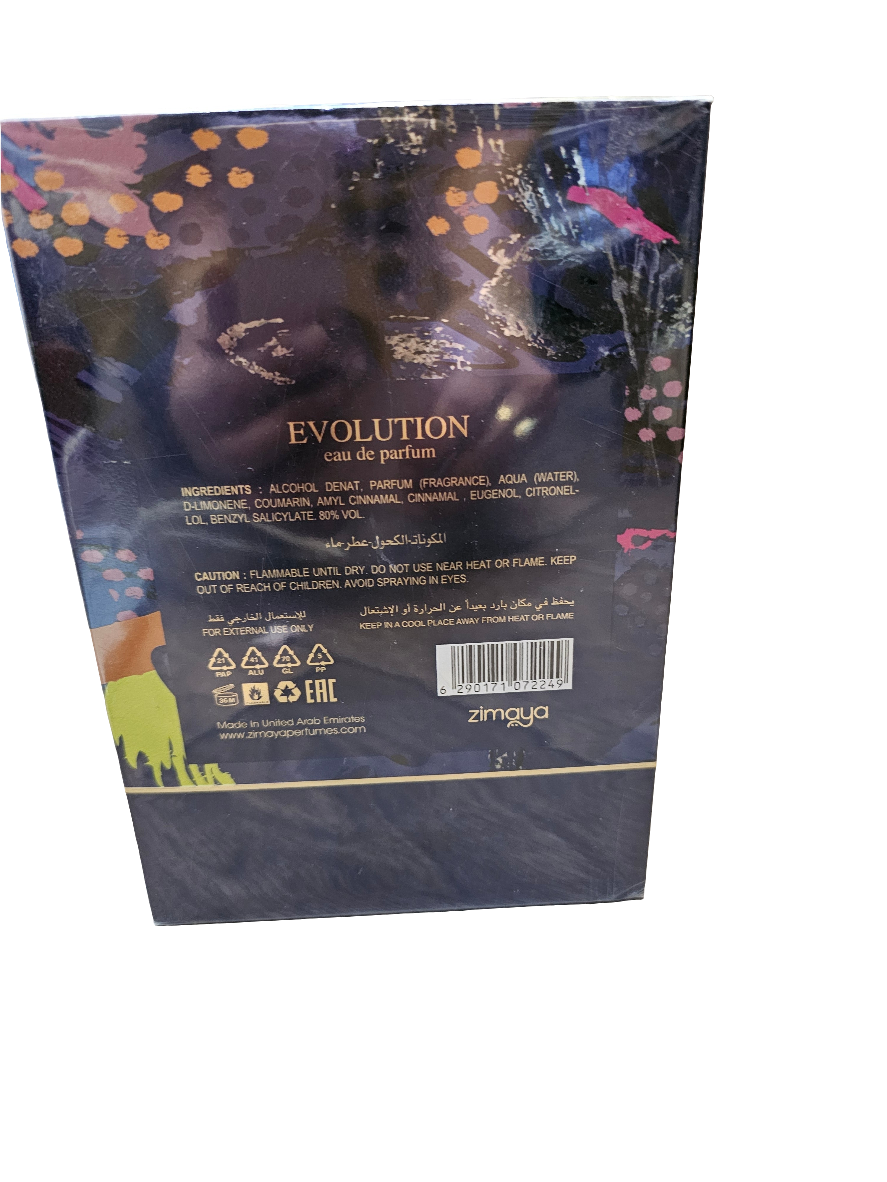 Zimaya Evolution Eau de Parfum 100ml