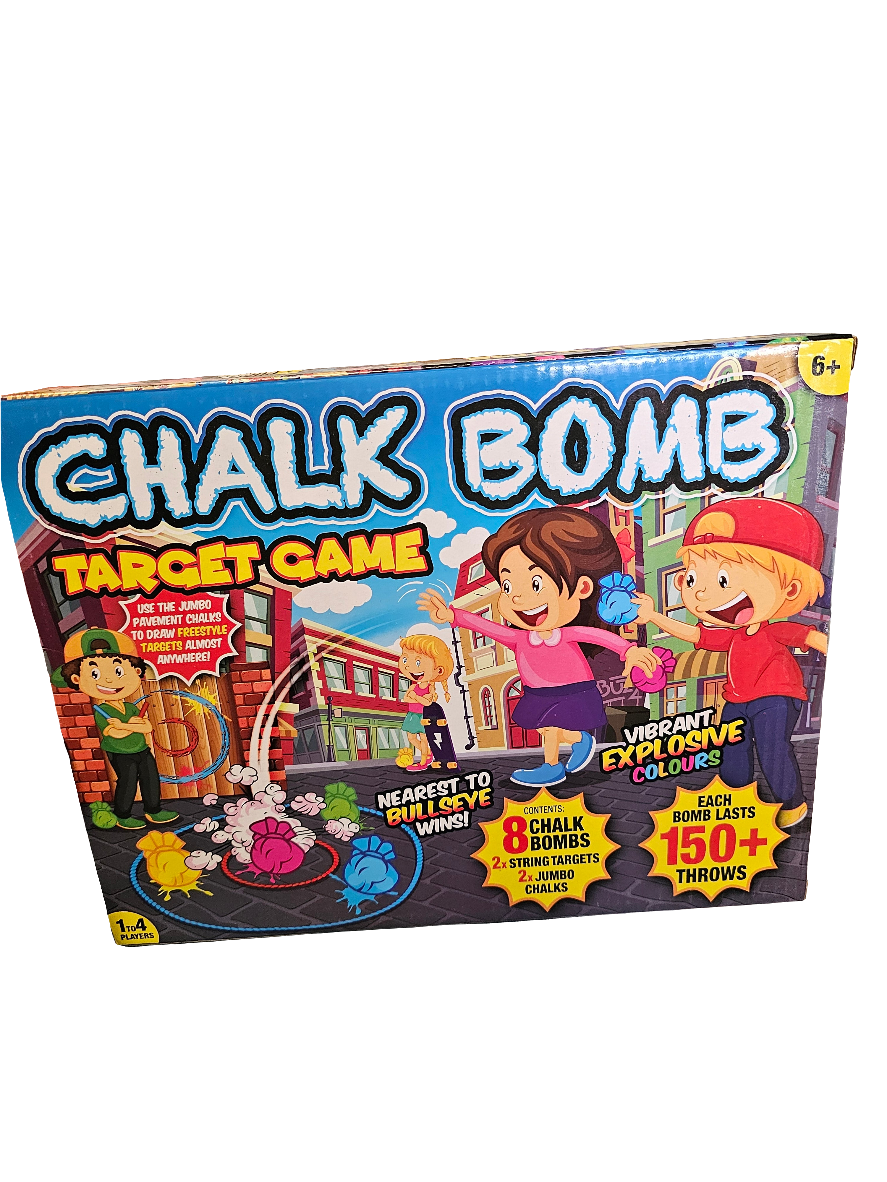 Chalk Bomb Target Game