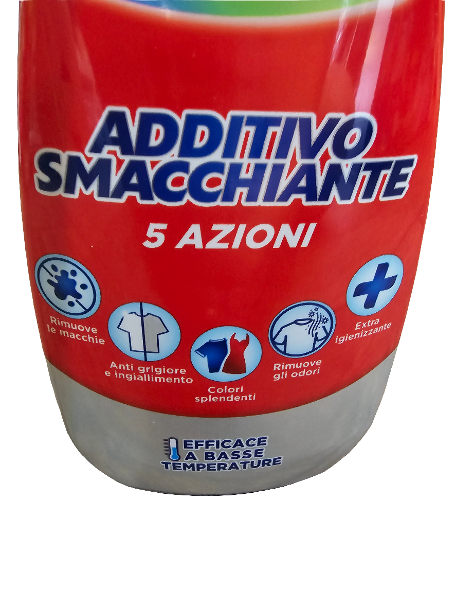 Omino Bianco Real colours antibacterial Stain Remover 900ml Household Italian