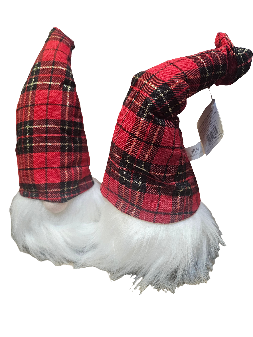 Light Up Gonk in Tall Tartan Hat