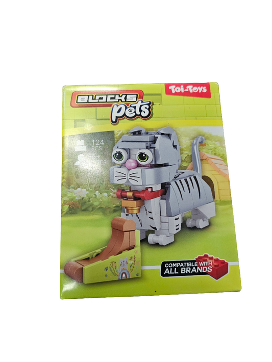 Toi-Toys Block Pets Buildable Animal Brick Toy
