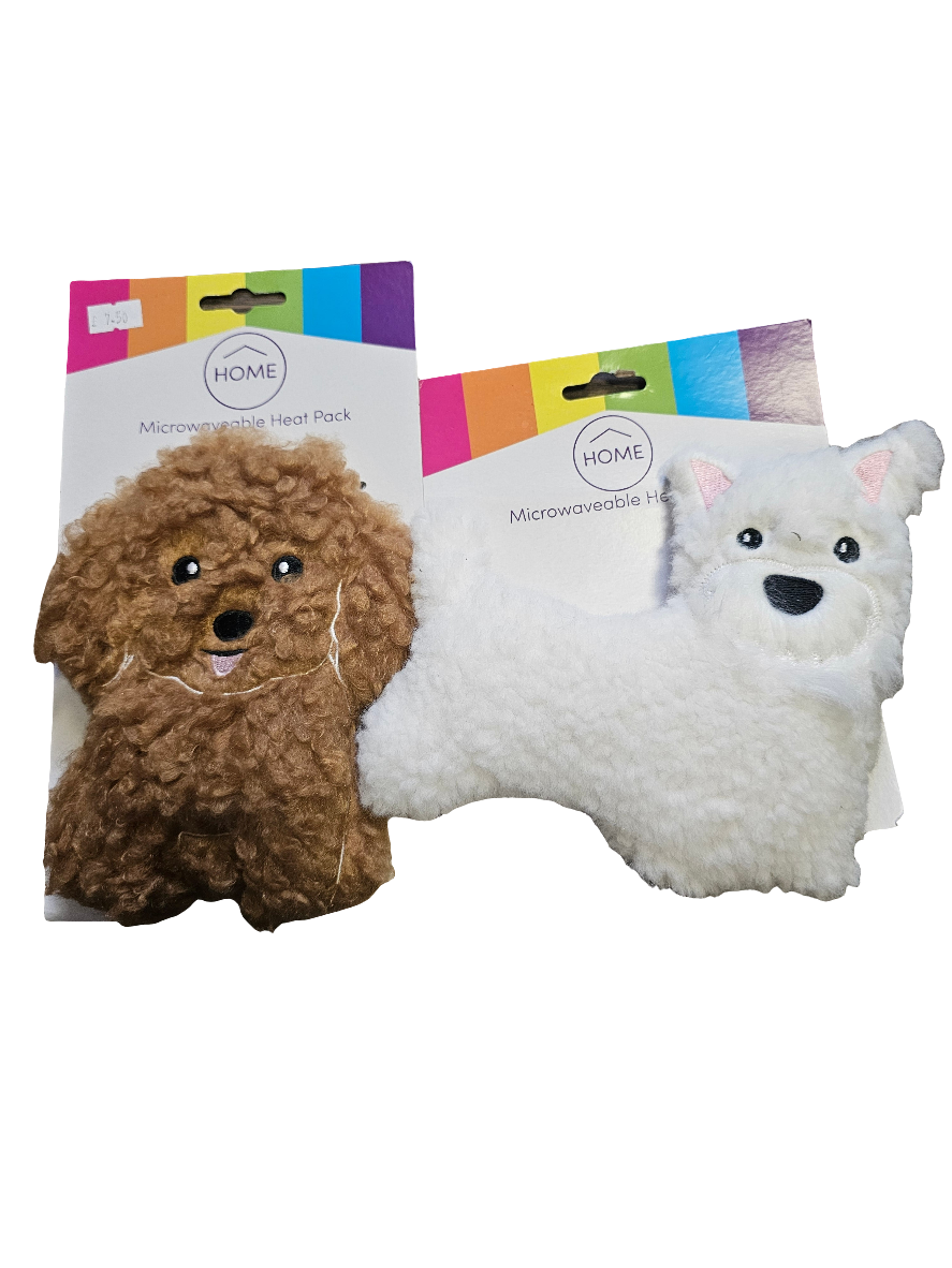 Microwavable Dog Design Heat Pack