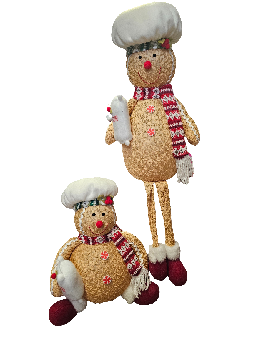 Led Gingerbread Figures, 2 designs available