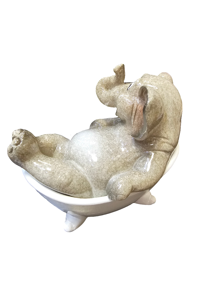 Relax Bathtime Elephant ornament