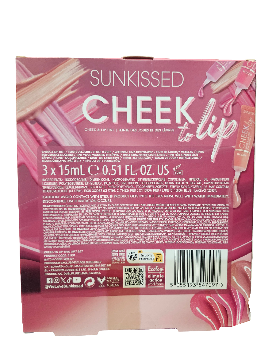 Sunkissed Cheek to Lip Trio Gift Set