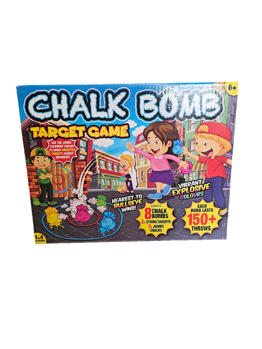 Chalk Bomb Target Game