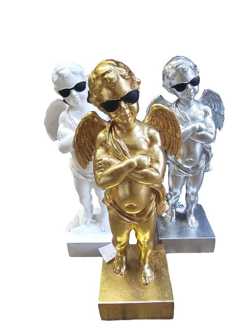Too Cool Cherubs Statue