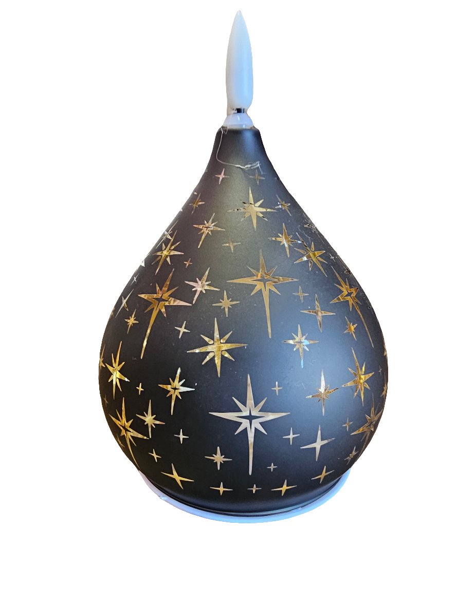 Bright Christmas LED Teardrop Candle