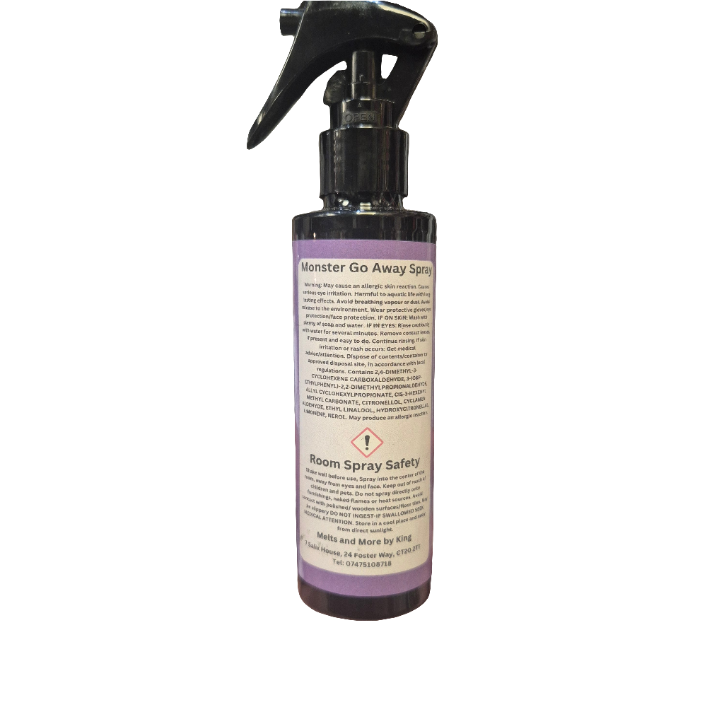 Monster go away fragranced Room spray
