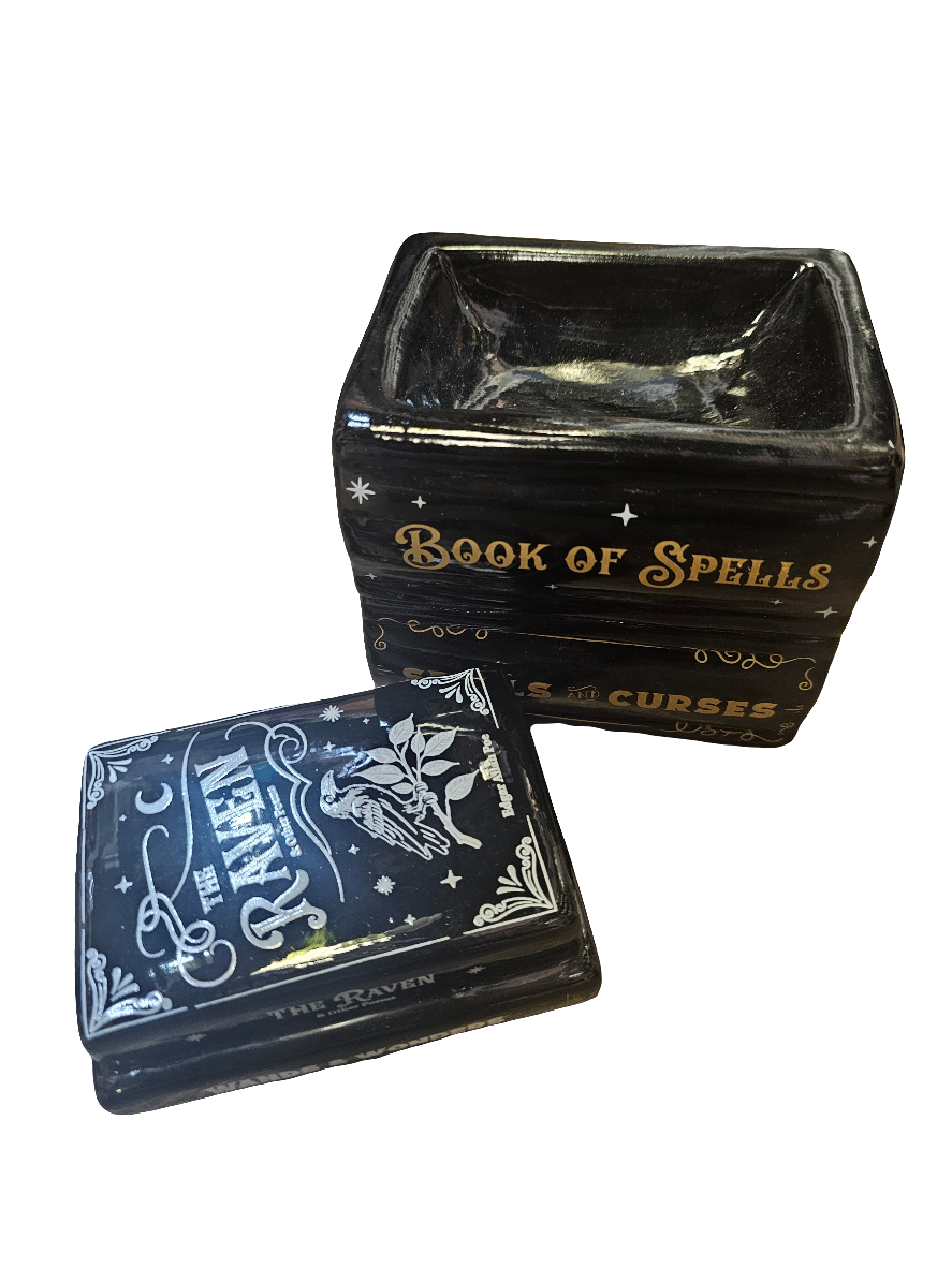 Book of Spells Ceramic Oil and Wax Burner