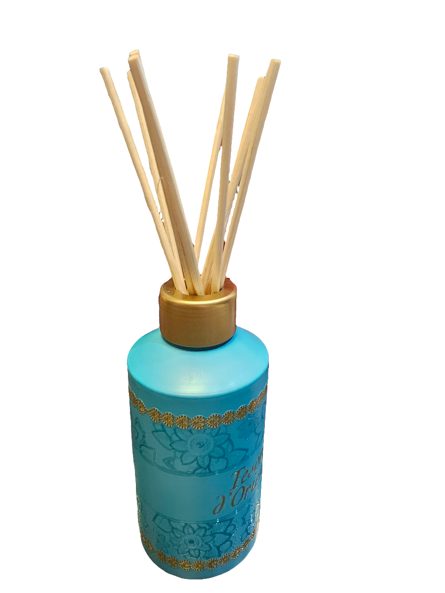 Tesori D'oriente Reed Diffuser Set Ayurveda Scented with 8 sticks 200ml