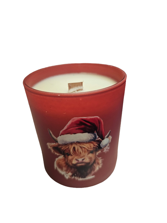 Christmas Market Scented Wooden Wick Candles