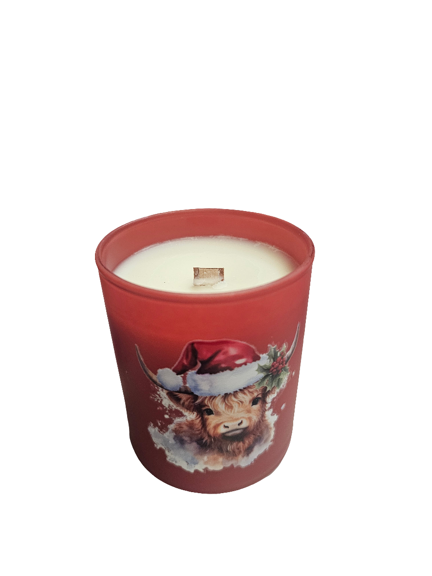 Christmas Market Scented Wooden Wick Candles