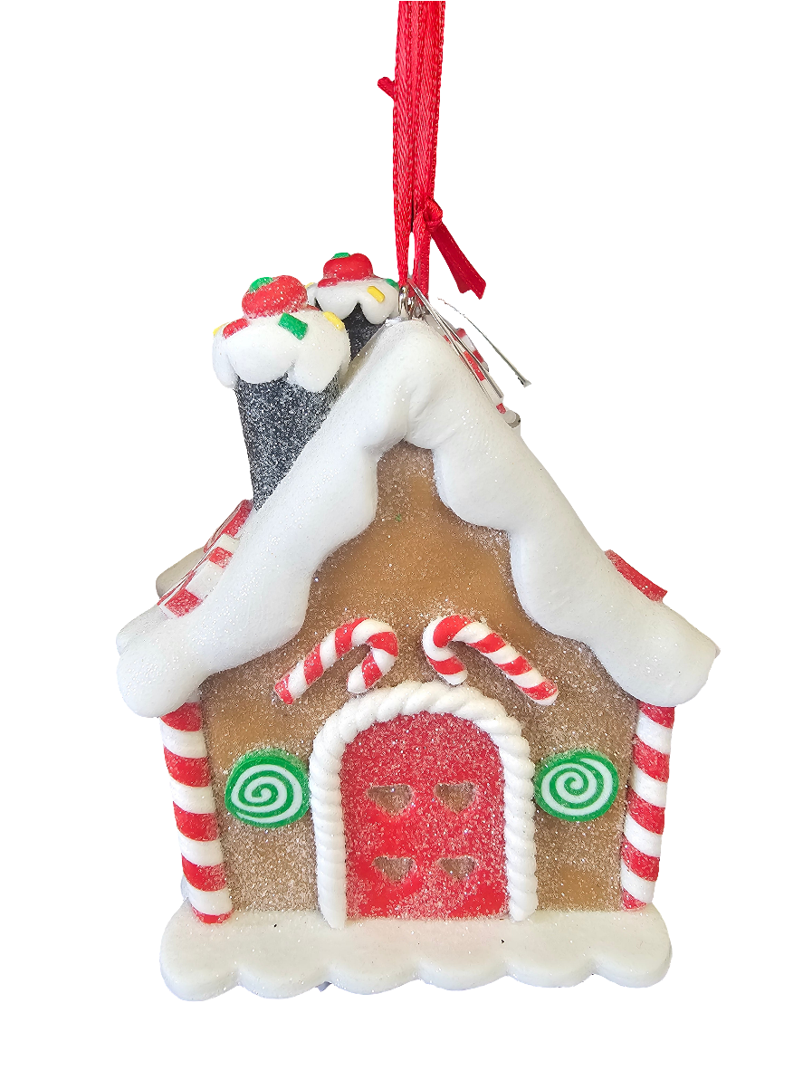 Christmas Cookie Hanging Gingerbread House Ornament
