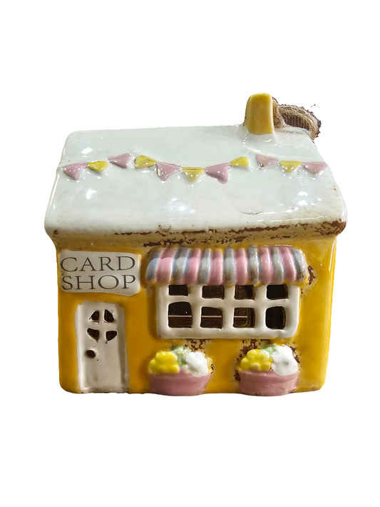 Village Pottery Card Shop Tealight Holder