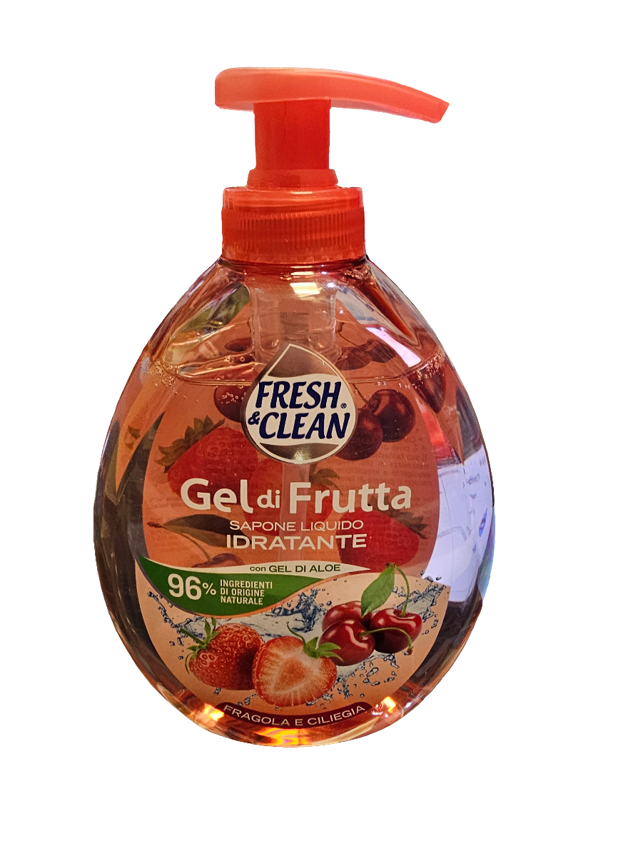 Fresh & Clean Strawberry Cherry Liquid Soap 300ml