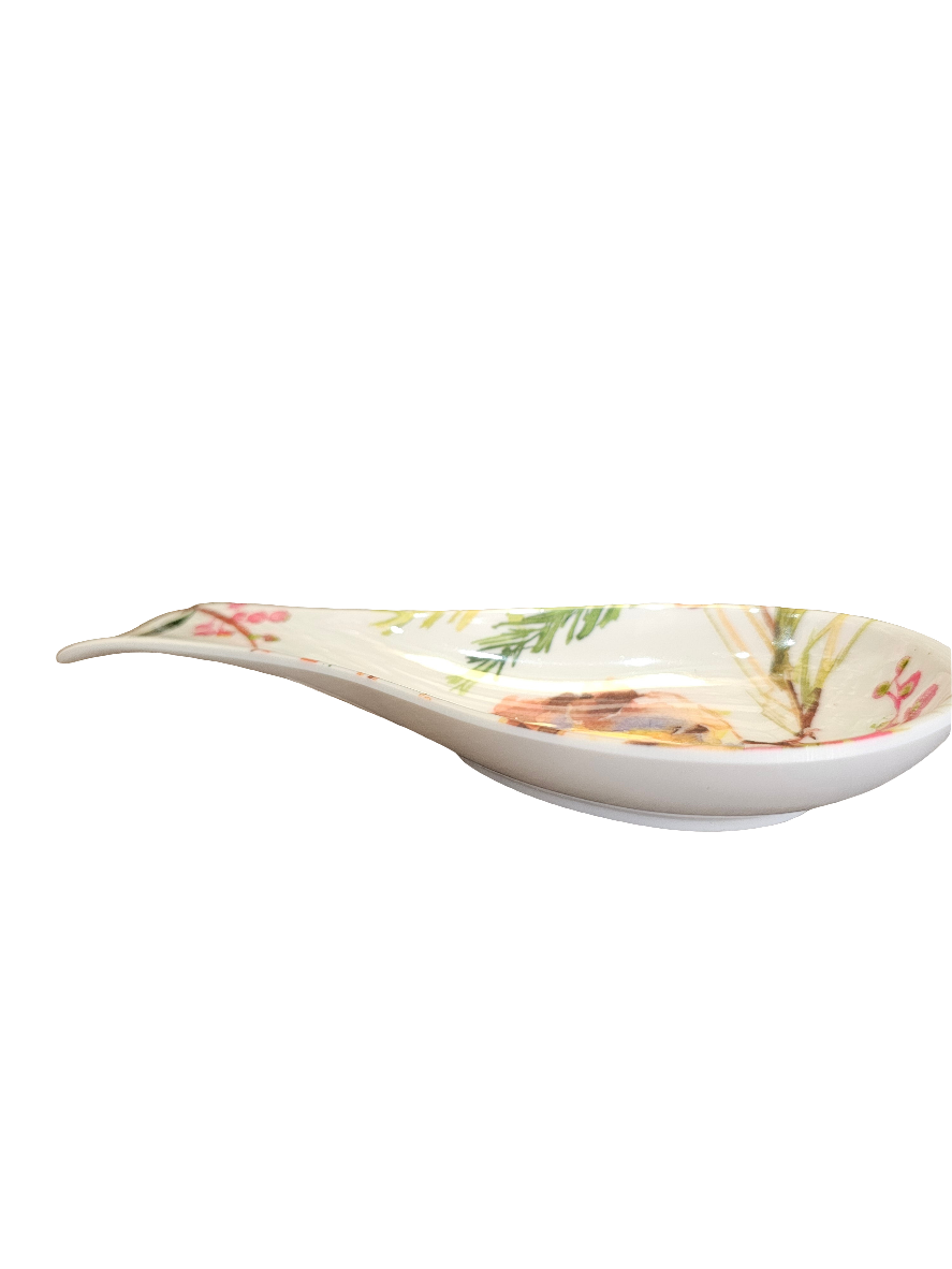 Winter Robin Jennifer Rose Spoon Rest