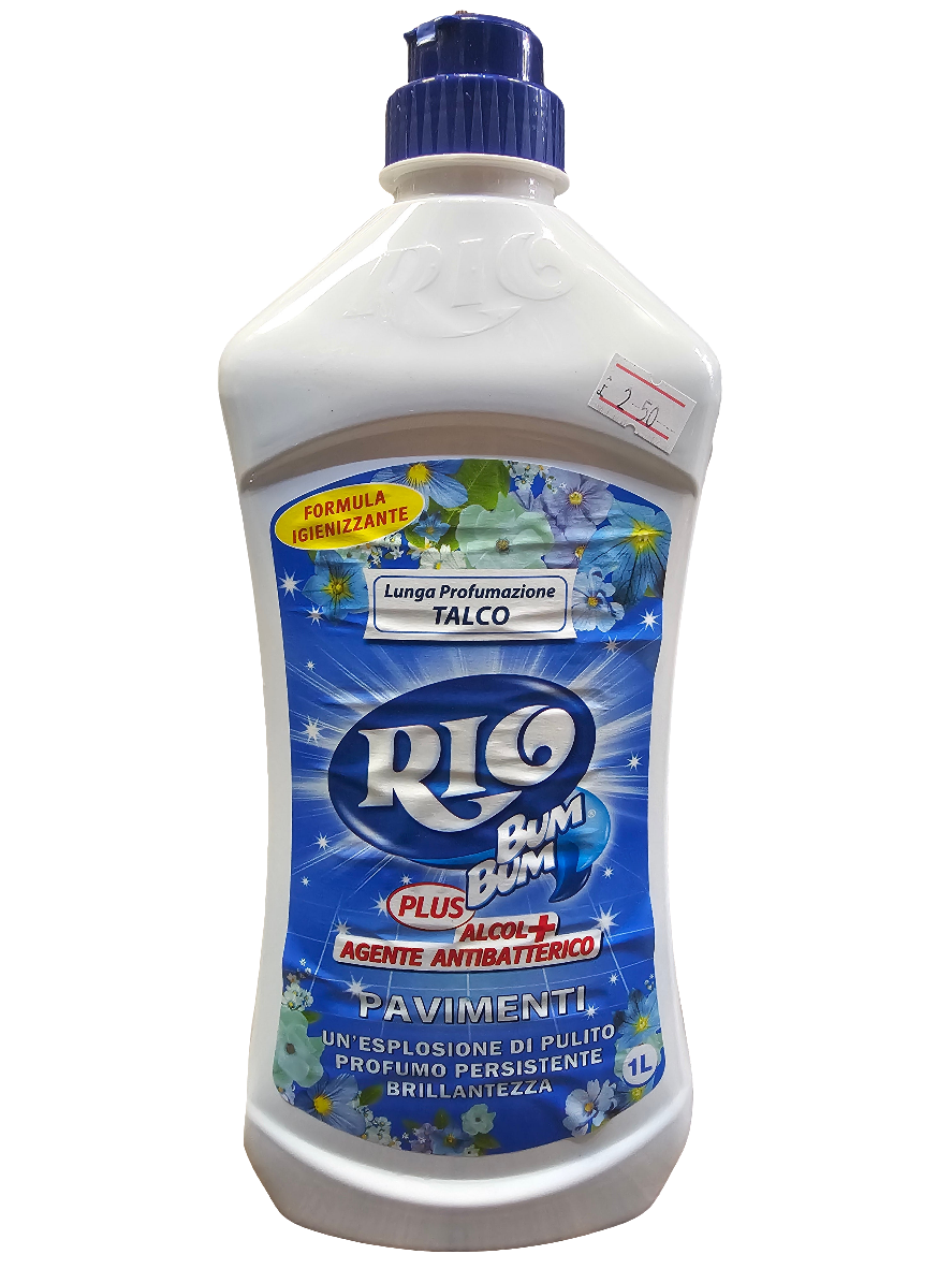 Rio Bum Bum Plus Pavimenti Profumo di Talco 1000ml
