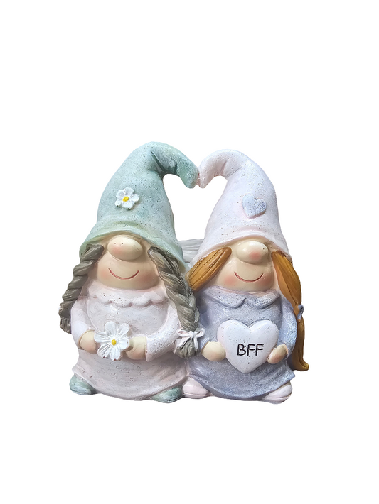 Loveable Double Gonks with BFF heart