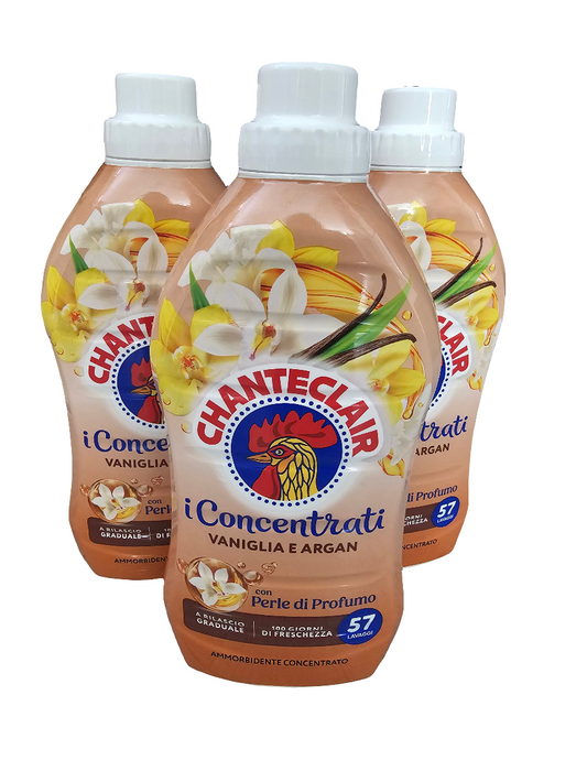 Chanteclair Concentrated Fabric Softener with Vanilla and Argan scent 1140ml