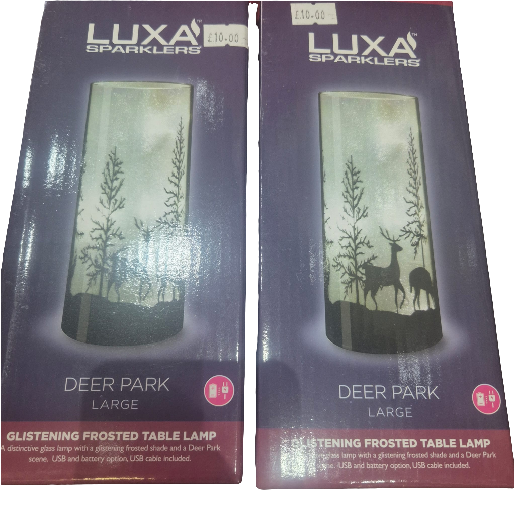Winter Luxa Lamps, various designs