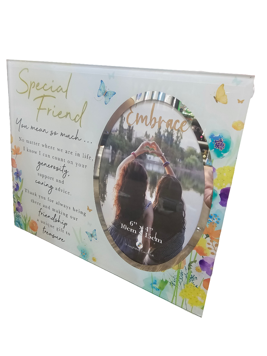 Embrace Sentiment Frame Special Friend