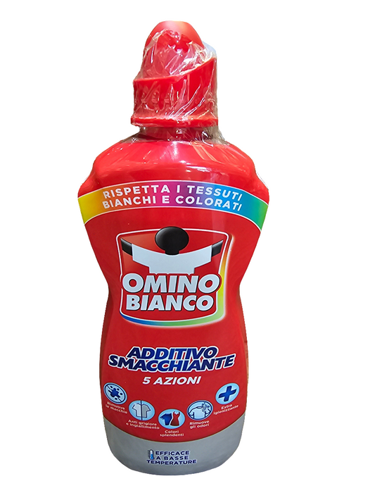 Omino Bianco Real colours antibacterial Stain Remover 900ml Household Italian