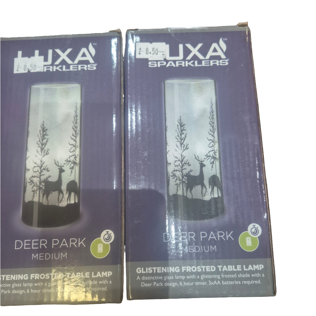 Winter Luxa Lamps, various designs