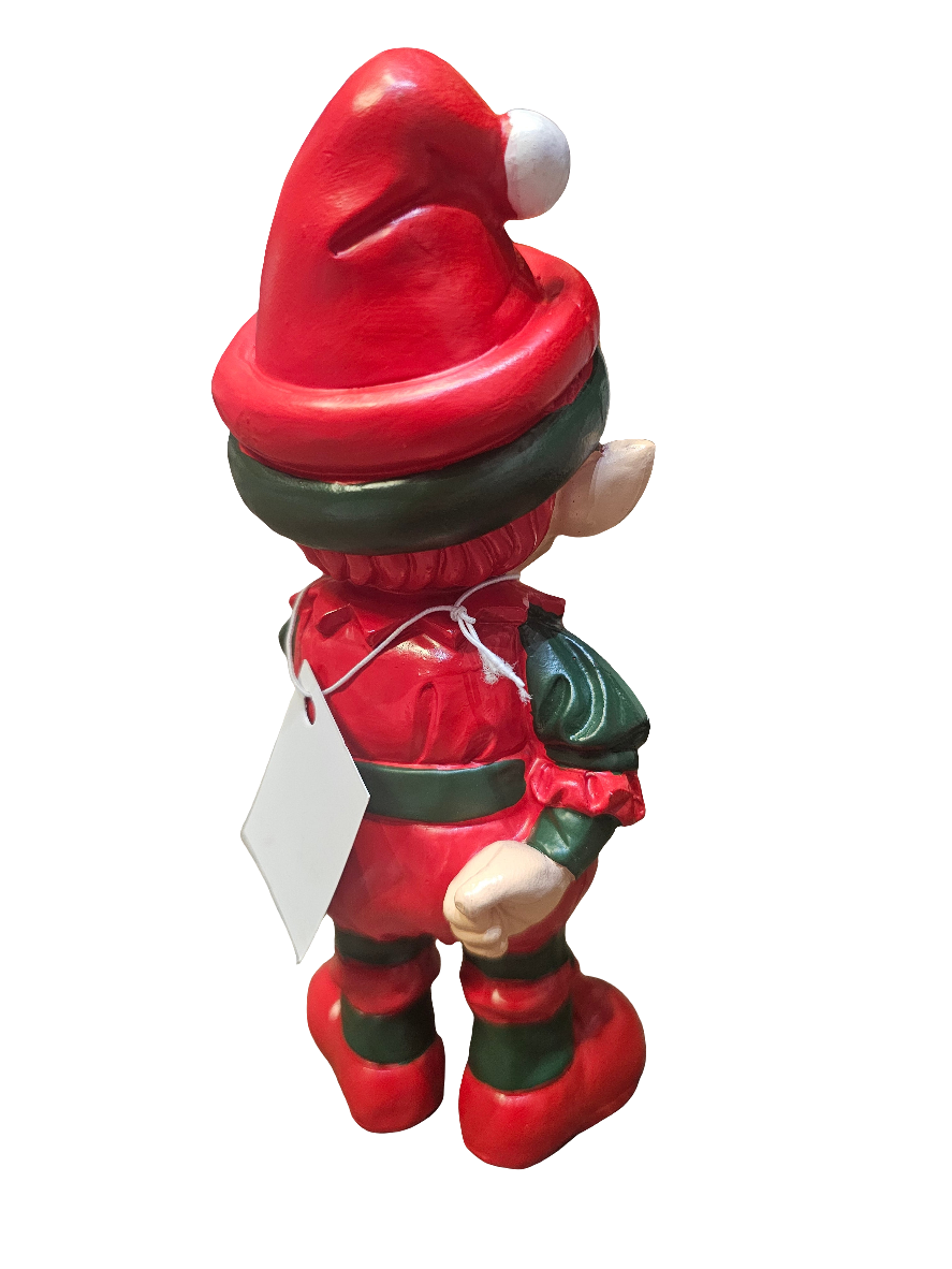 Christmas Elf Bahaving Badly 16cm Statue