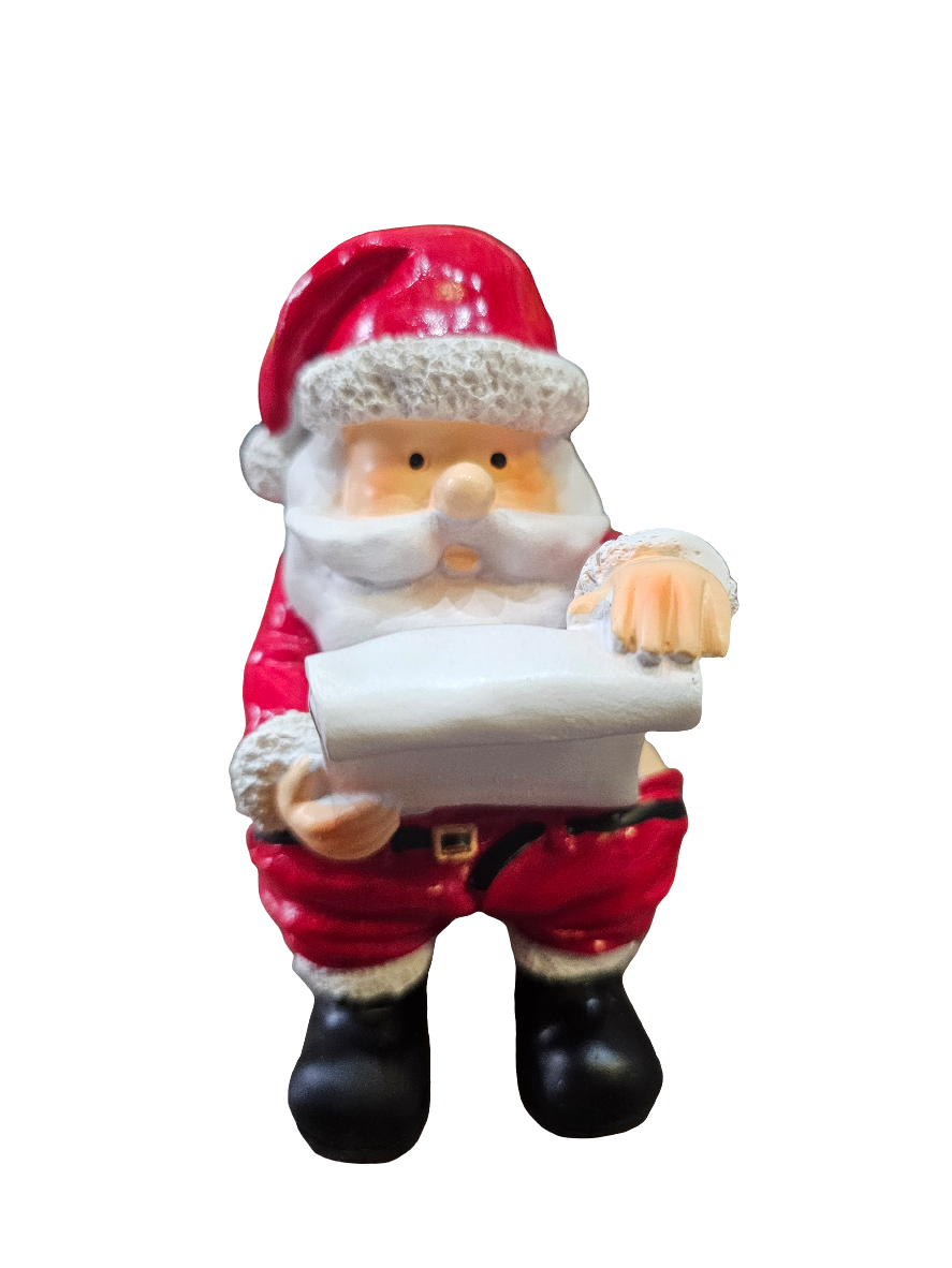 Father Christmas on Loo statue