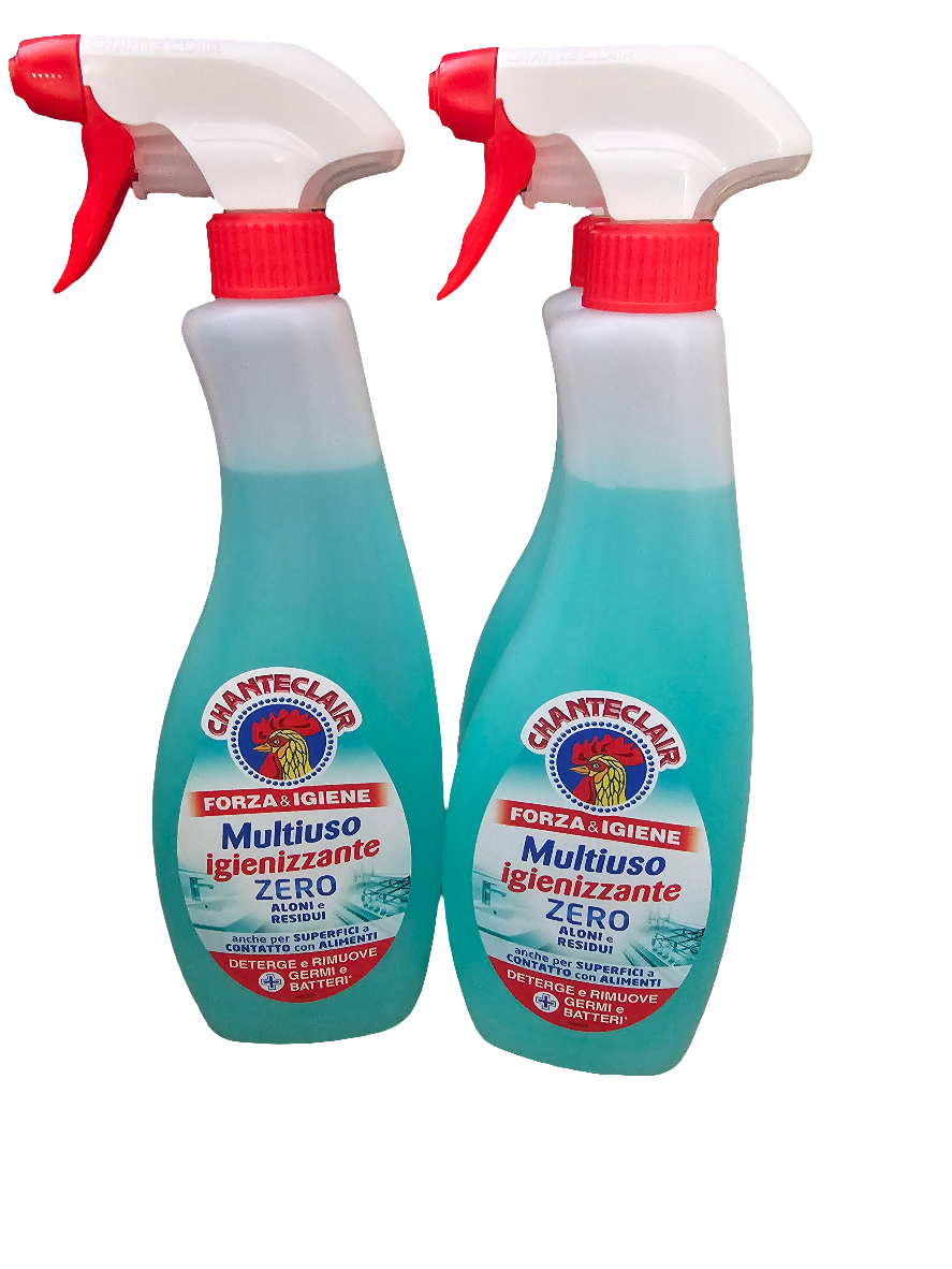 Chanteclair Multiuso Igienizzante Zero, a multi-purpose sanitizing spray 625ml
