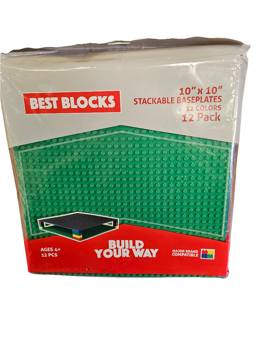 Best Blocks Stackable Baseplates set