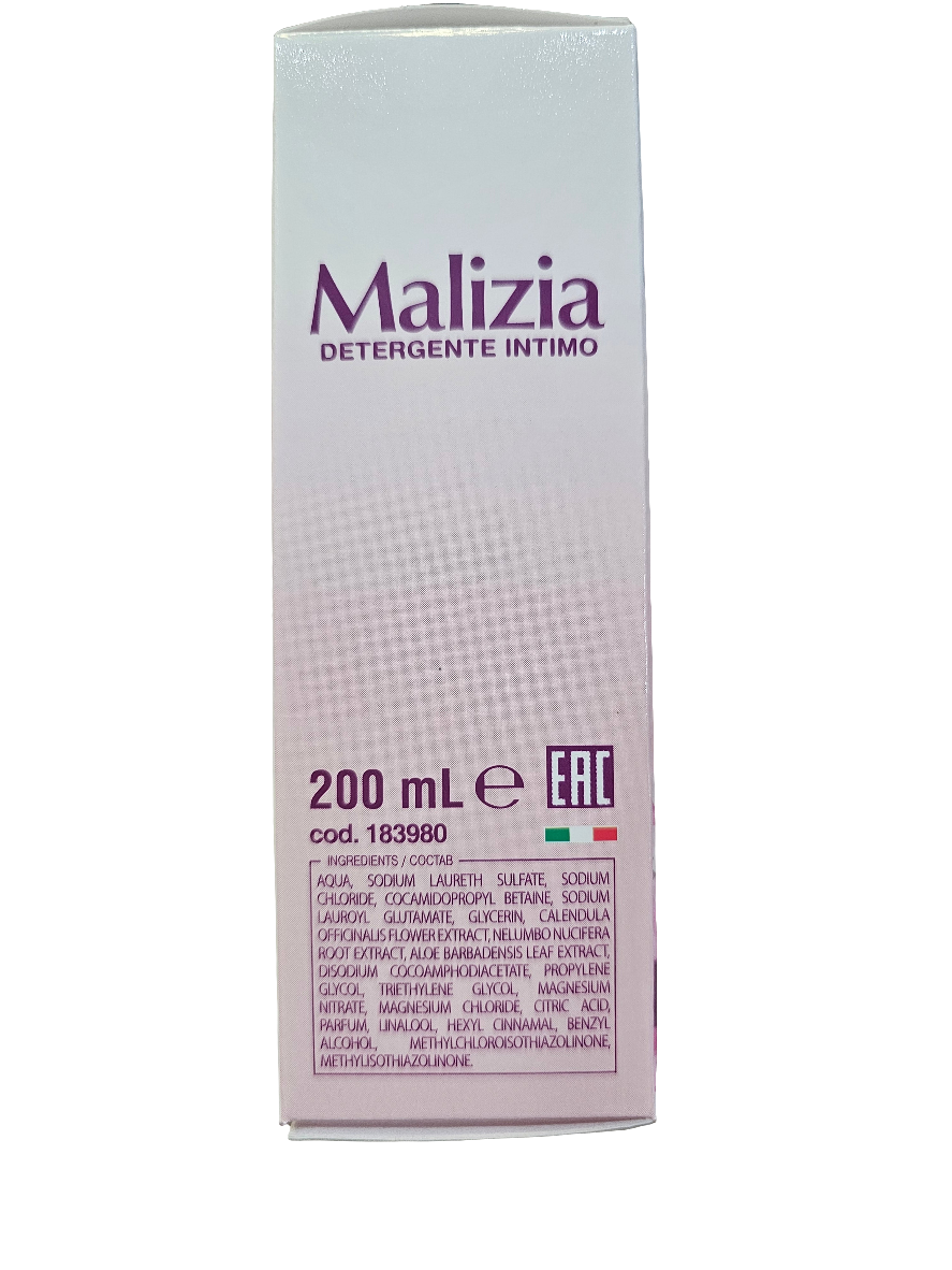 Malizia Soothing Intimate Wash with Calendula and Lotus Flowers