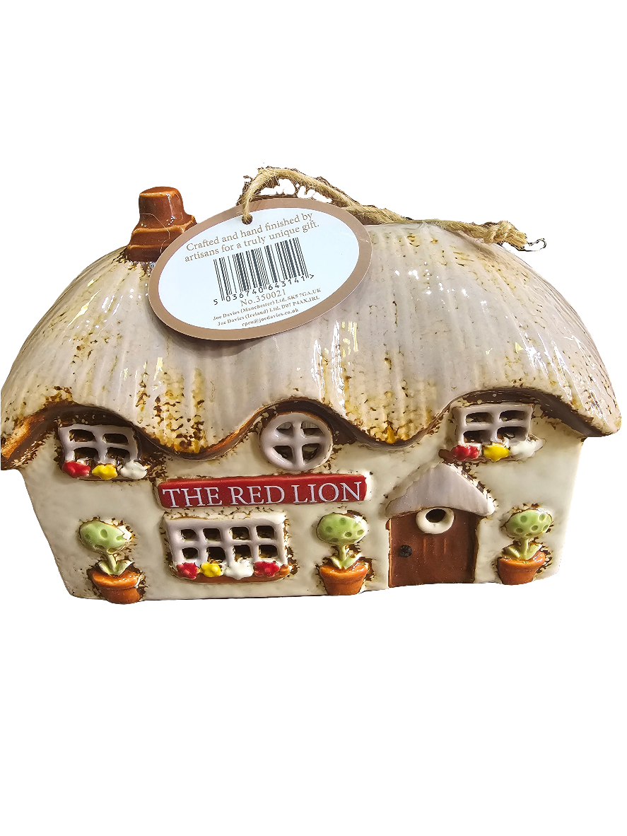 Village Pottery Red Lion Pub Tealight