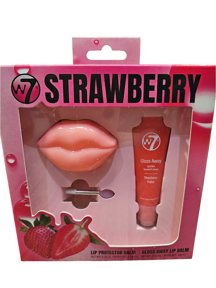 W7 Vanilla or Strawberry Lip Care Gift Set