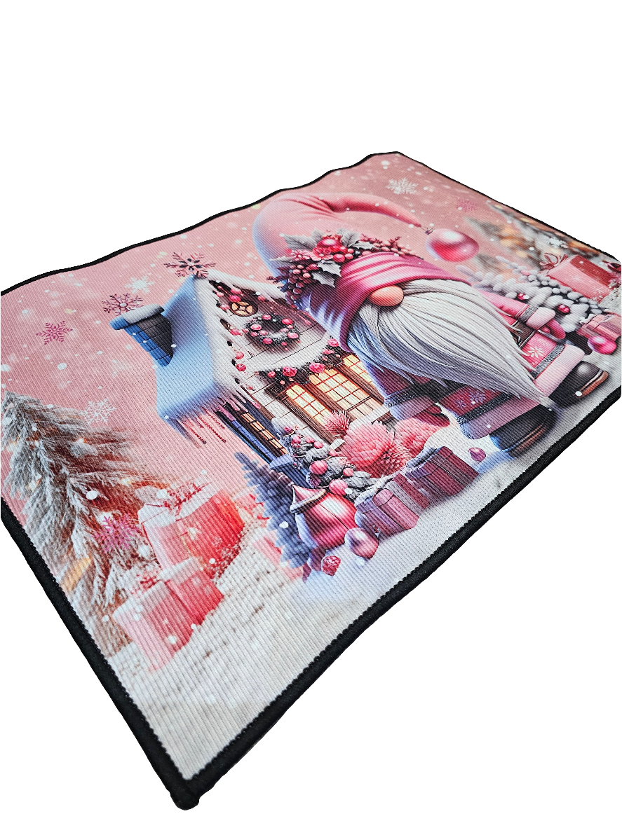 Pink Gonk Door Mat 40cm x 60cm