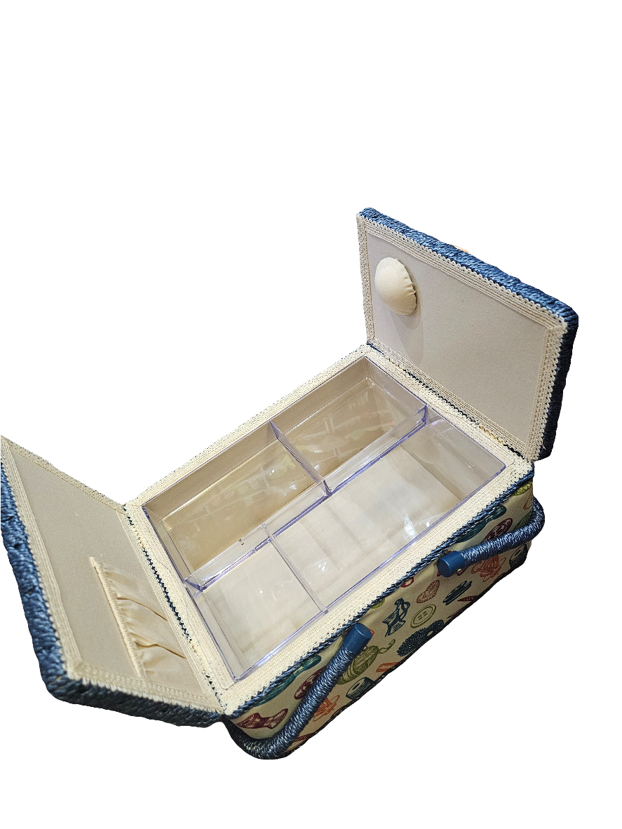 Medium Sewing Basket 100% Cotton