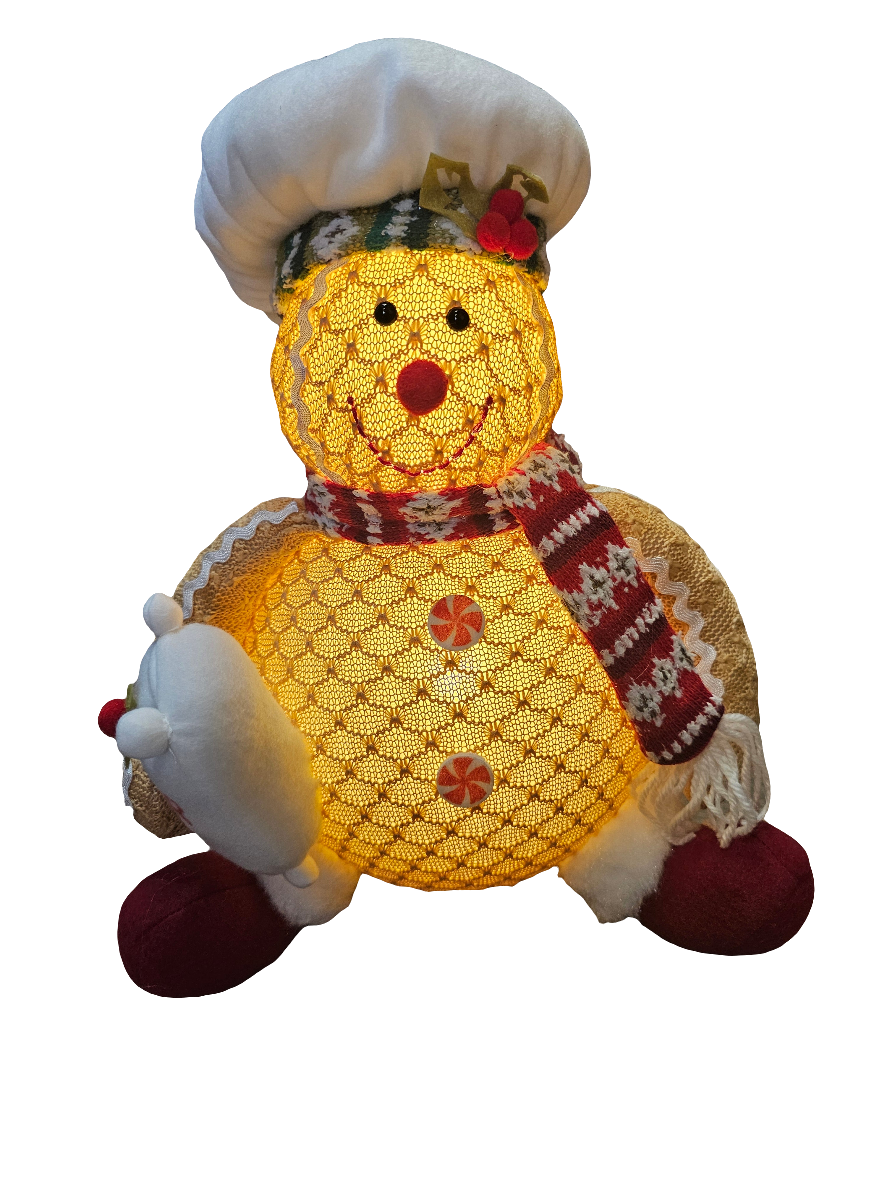 Led Gingerbread Figures, 2 designs available