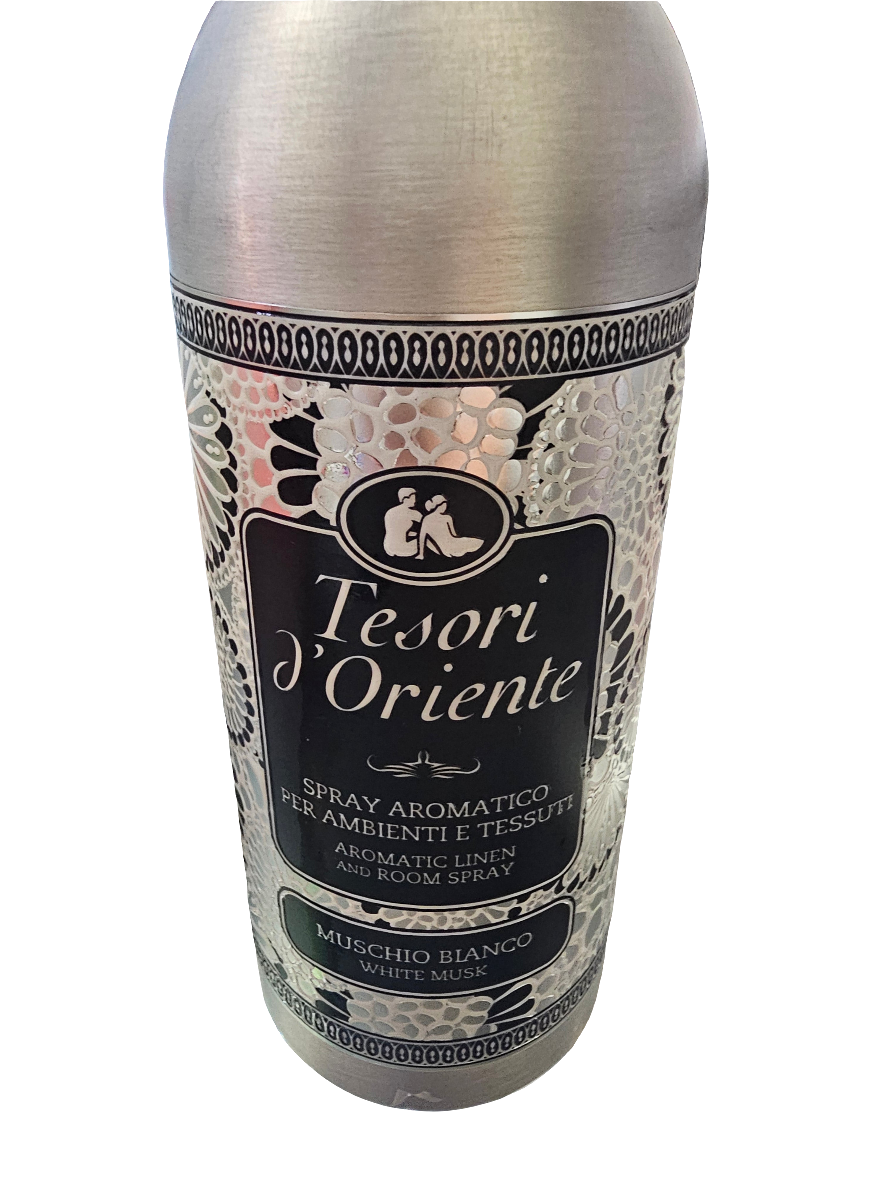 Tesori D'Oriente White Musk Aromomatic Room Spray 250ml please note this is filled by weight not volume